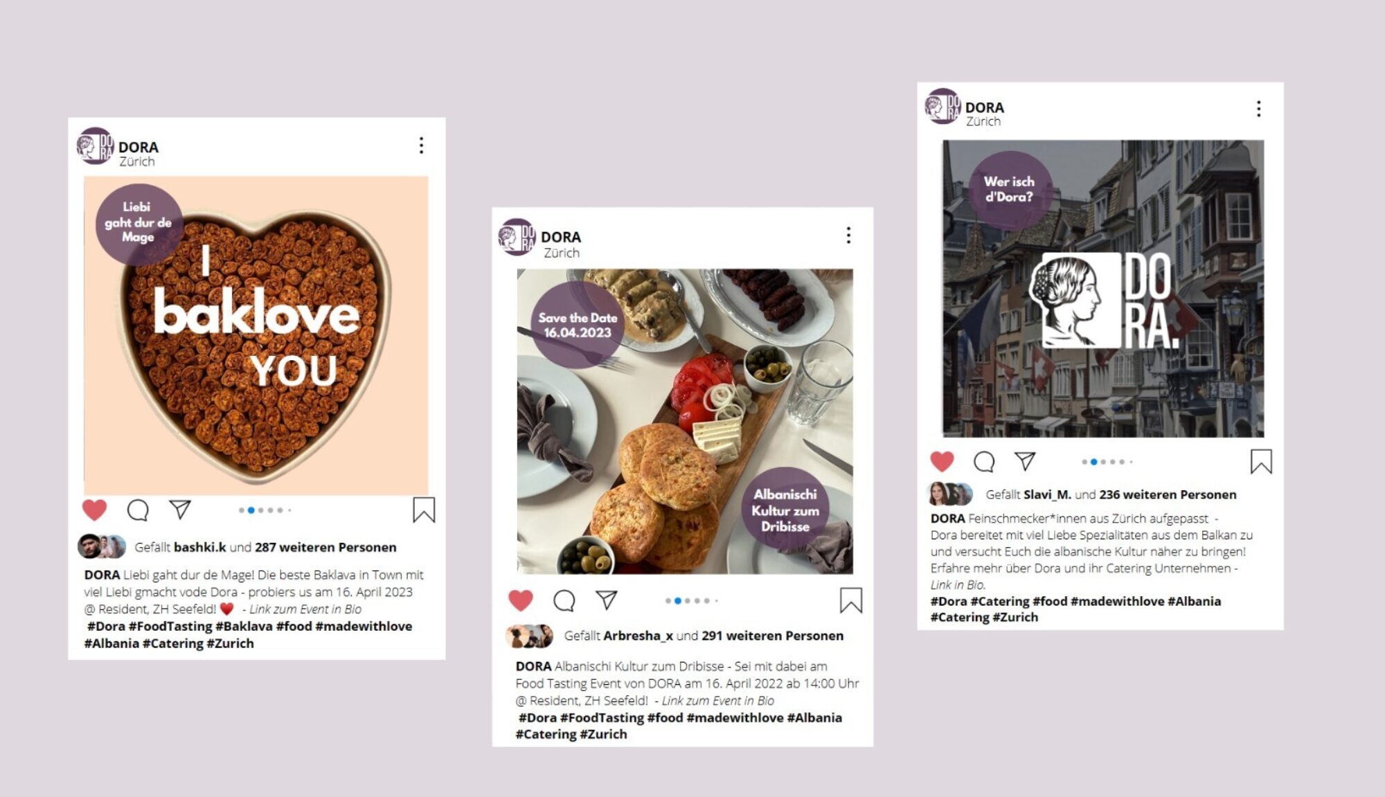 Social Media Posts DORA